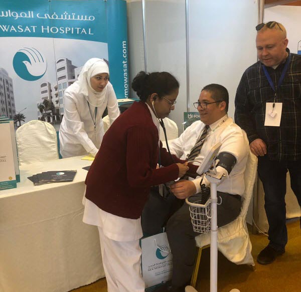 «المواساة الجديد» شارك في معرض ومؤتمر الكويت الدولي الثالث للصحة والسلامة والأمن والبيئة 